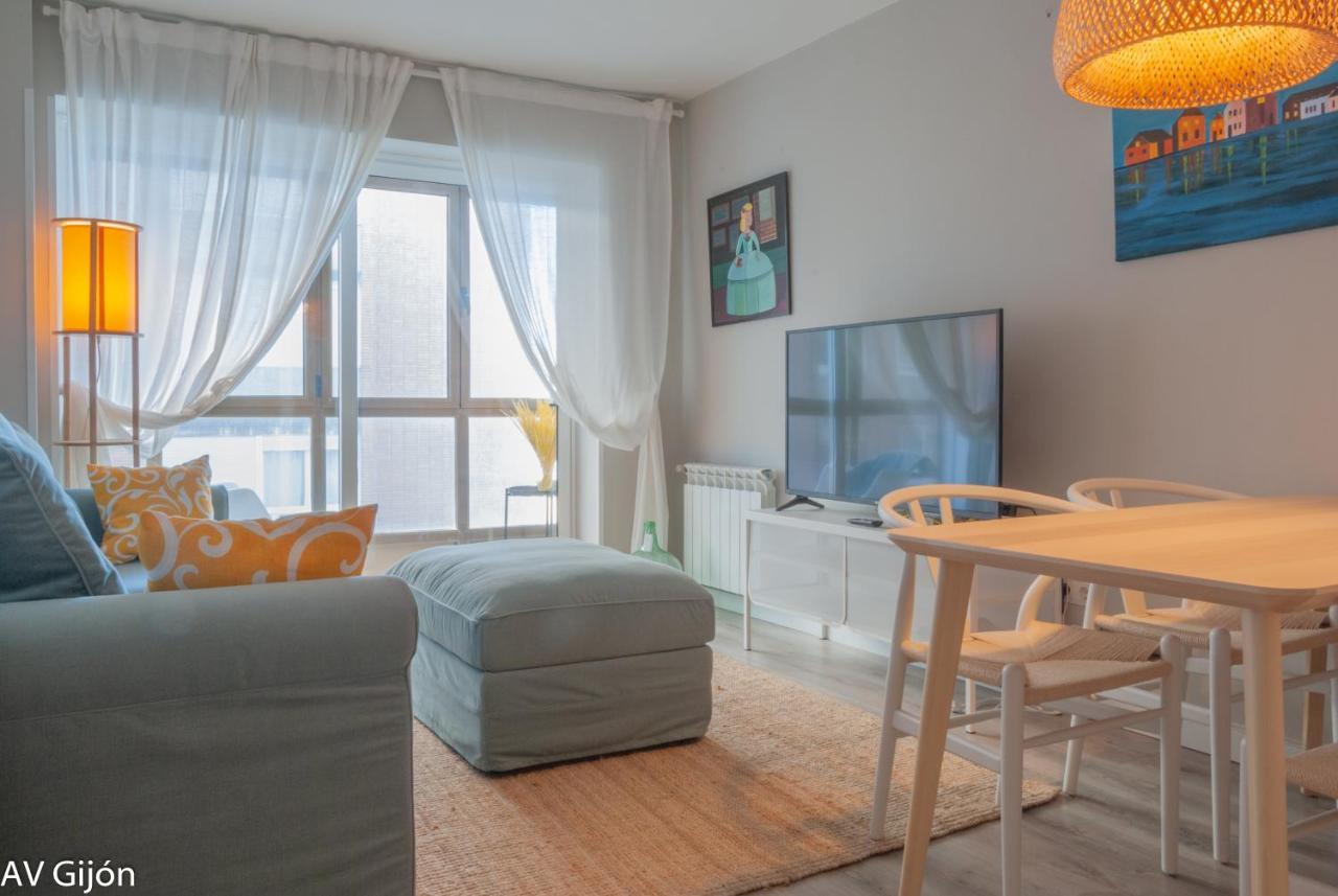Av Aguado 44 Leilighet Gijón Eksteriør bilde